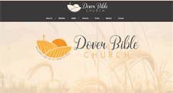 Desktop Screenshot of doverbiblechurch.org